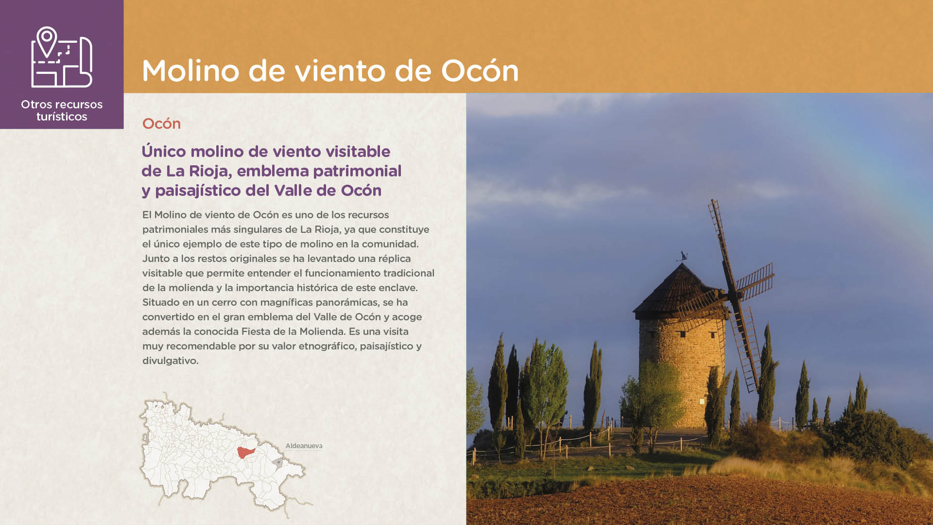 Molino de viento de Ocón