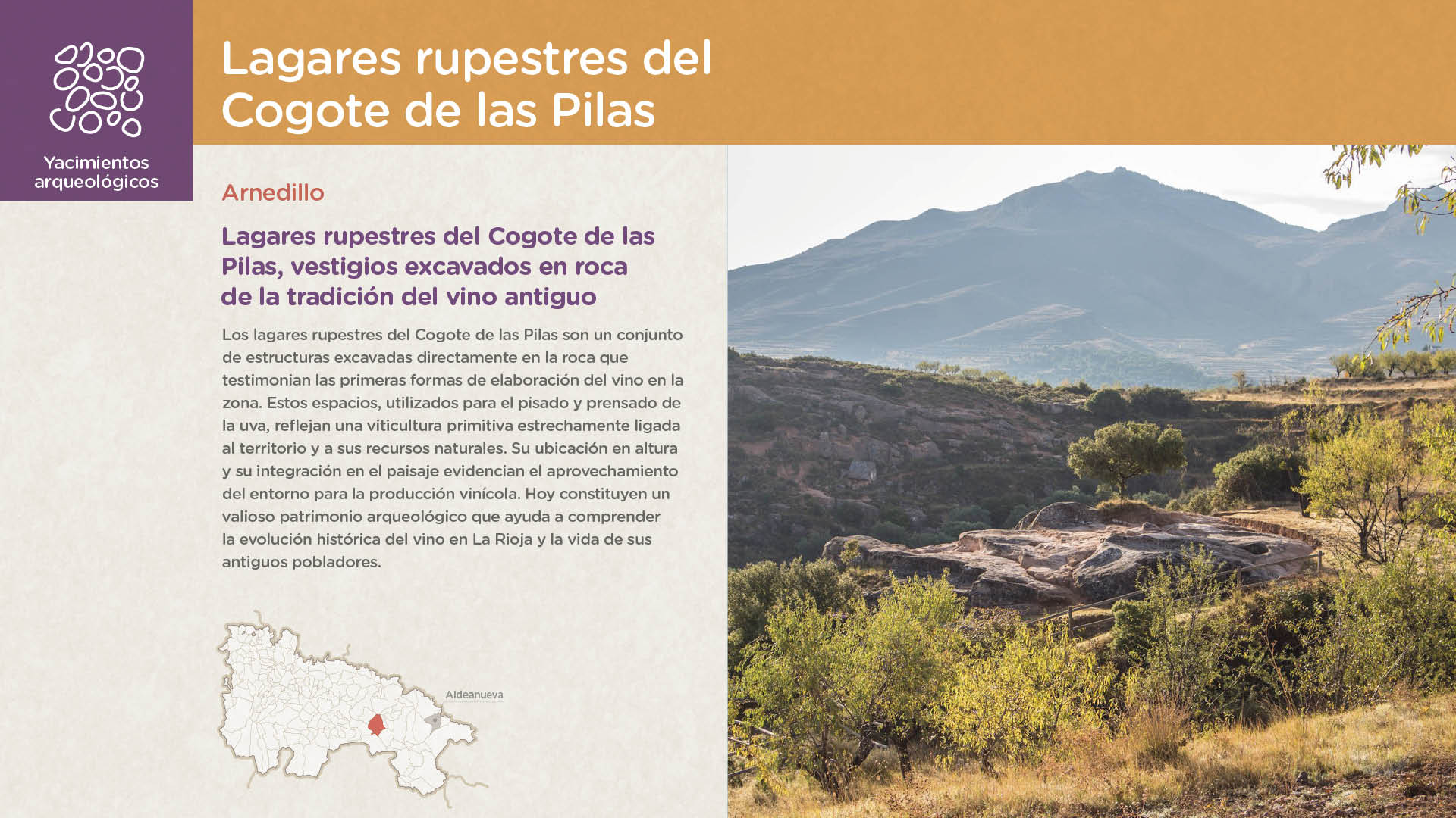Lagares rupestres del Cogote de las Pilas
