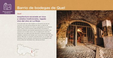 Barrio de bodegas de Quel
